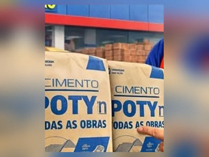 Sacos de cimento Poty de 50 kg