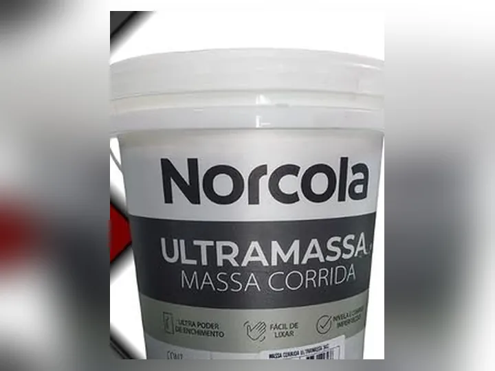 Balde de massa corrida acrílica Norcola Ultramassa